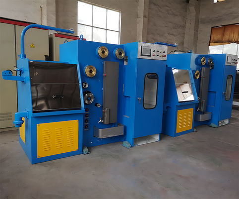 سعر جيد 1.2mm-0.1mm آلة رسم أسلاك النحاس الدقيقة مع محفز مستمر الصين المصنع الانترنت