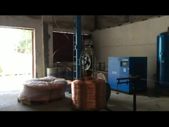 صانع الصين عالية السرعة آلة تحطيم عصى النحاس مع عجلة